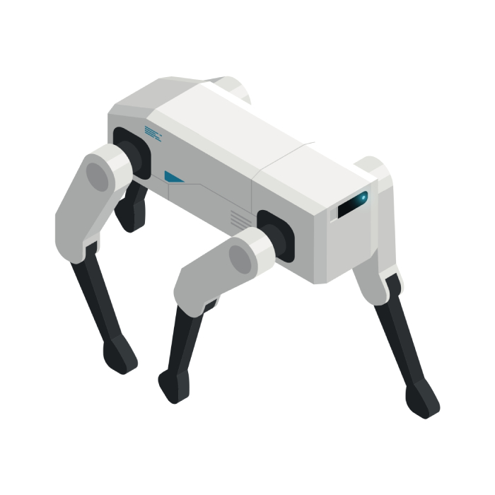 AI Environmental Air Nuisance Investigation Robot Dog